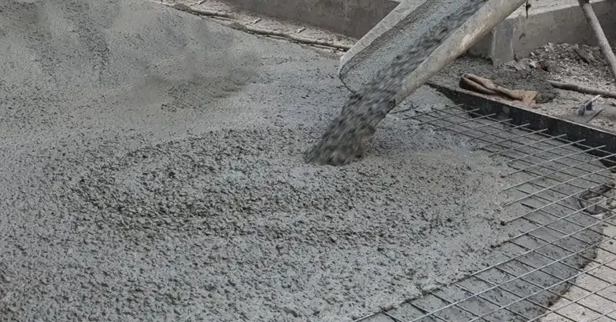 concrete mixing ratio